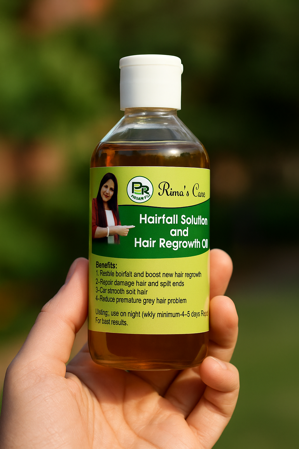 Hair Solution and Regrowth Oil (100ml)